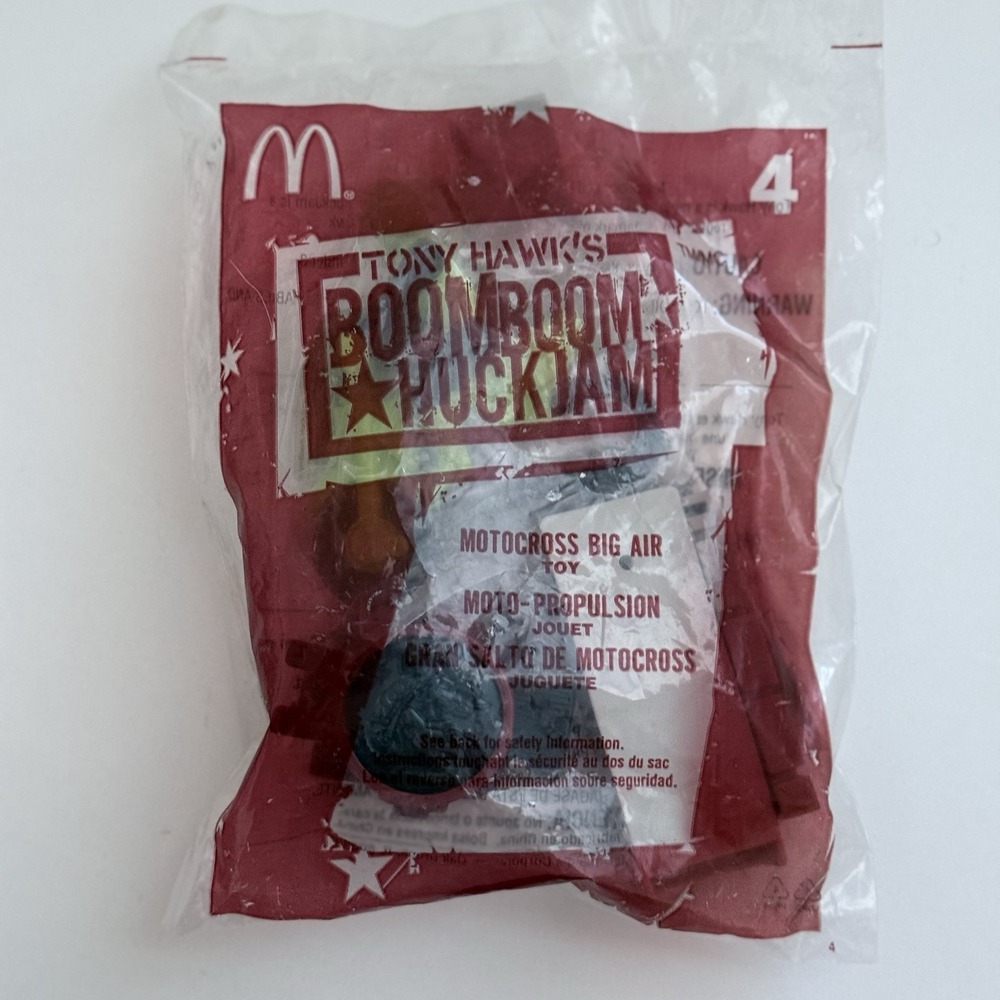 Tony Hawk's Boom Boom Huck Jam Motocross Big Air #4 McDonald's Happy Meal 2004